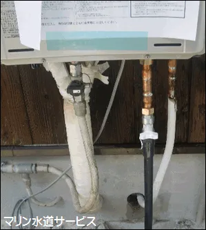 給湯器の配管構成